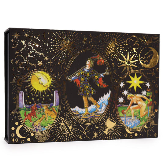 Gold Foil Tarot - Let the Magic Begin - Premium Gift Set