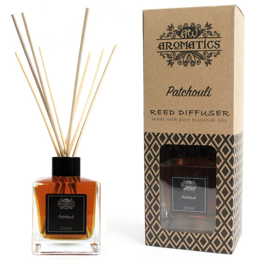 Essential Oil Reed Diffuser 200ml - Patchouli
