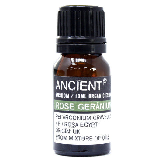 Organic Essential Oil 10ml Rose Geranium