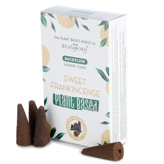 Plant Based Backflow Incense Cones - Sweet Frankincense