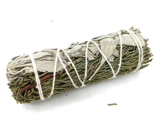 Smudge Stick - White Sage & Juniper 10cm