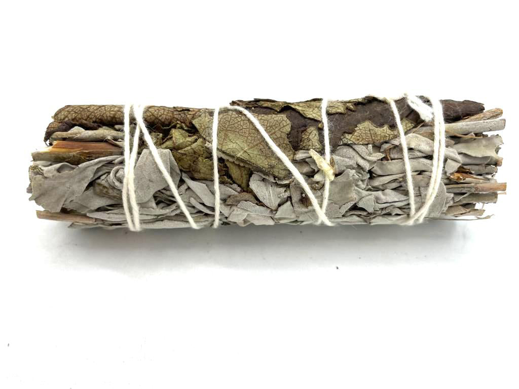 Smudge Stick - White Sage & Black Sage 10cm