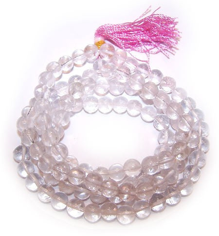 Mala Beads 108 - Rock Crystal