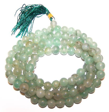 Mala Beads 108 - Green Aventurine